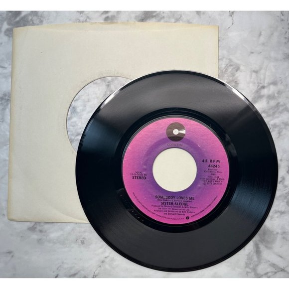 Sister Sledge He's the Greatest Dancer / Somebody Love Me 45 Disco 1978 - Picture 5 of 6